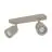 Eglo Luce da soffitto Camaldoli Acciaio Levigato | IP20 - Adatto per 2x GU10 