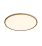 Nordlux LED Luce da soffitto Oja 42 Legna 22W 2100lm - 827 Bianco Molto Caldo | A 3 Livelli Dimmerabile 